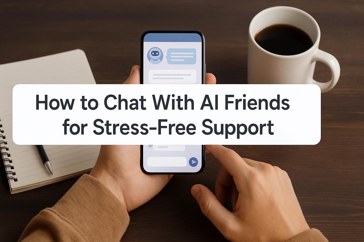 Wie man mit KI-Freunden für stressfreies Unterstützung chatten kann?