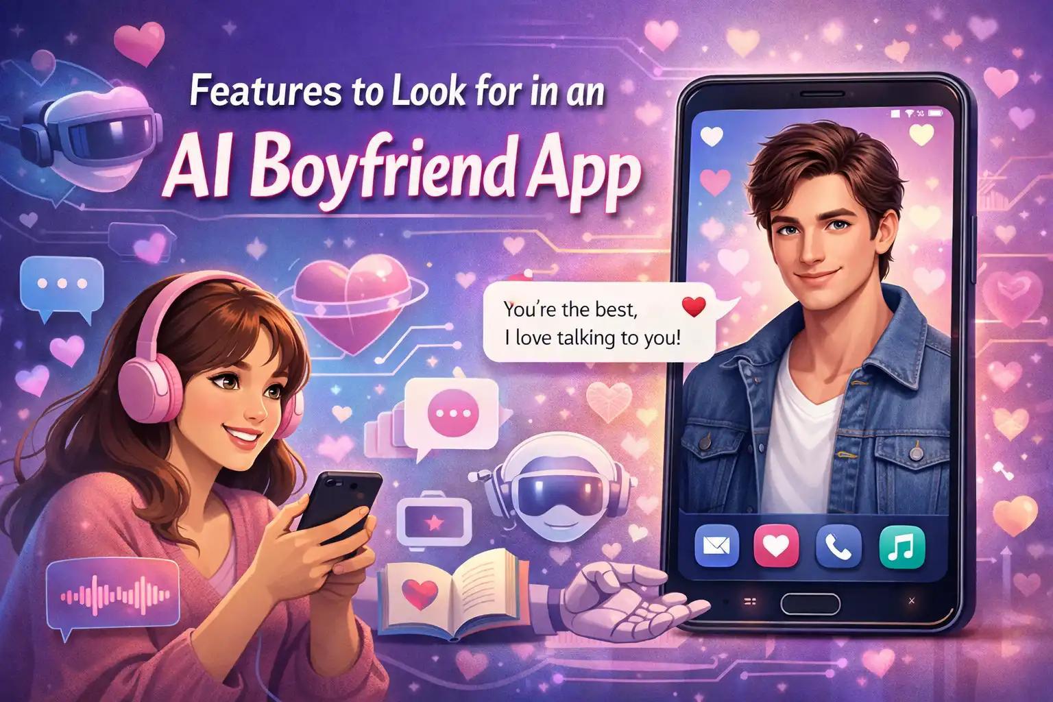 Merkmale, auf die bei einer KI-Freund-App zu achten ist
