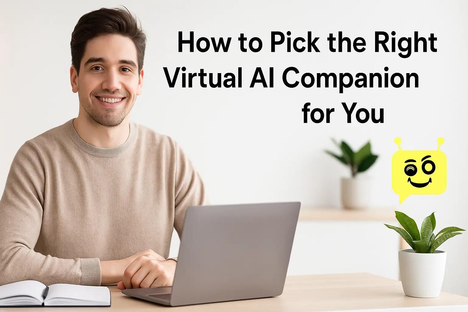 Wie wählt man den richtigen virtuellen KI-Begleiter für sich aus?