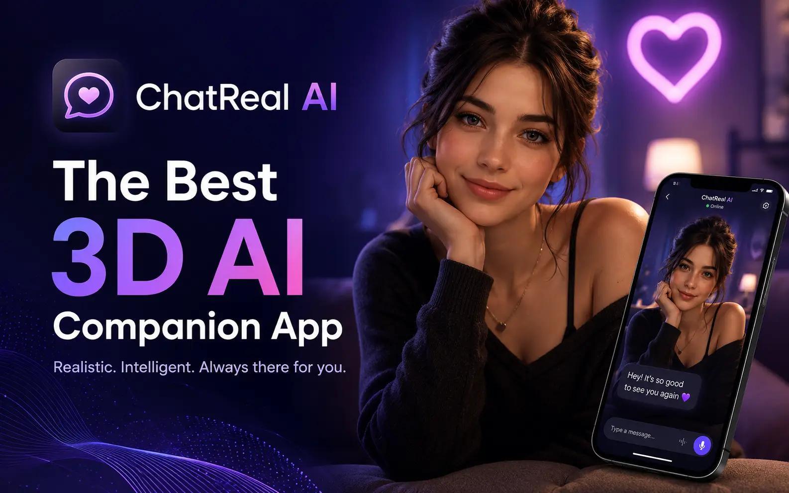 ChatReal AI: Die beste 3D-KI-Begleiter-App