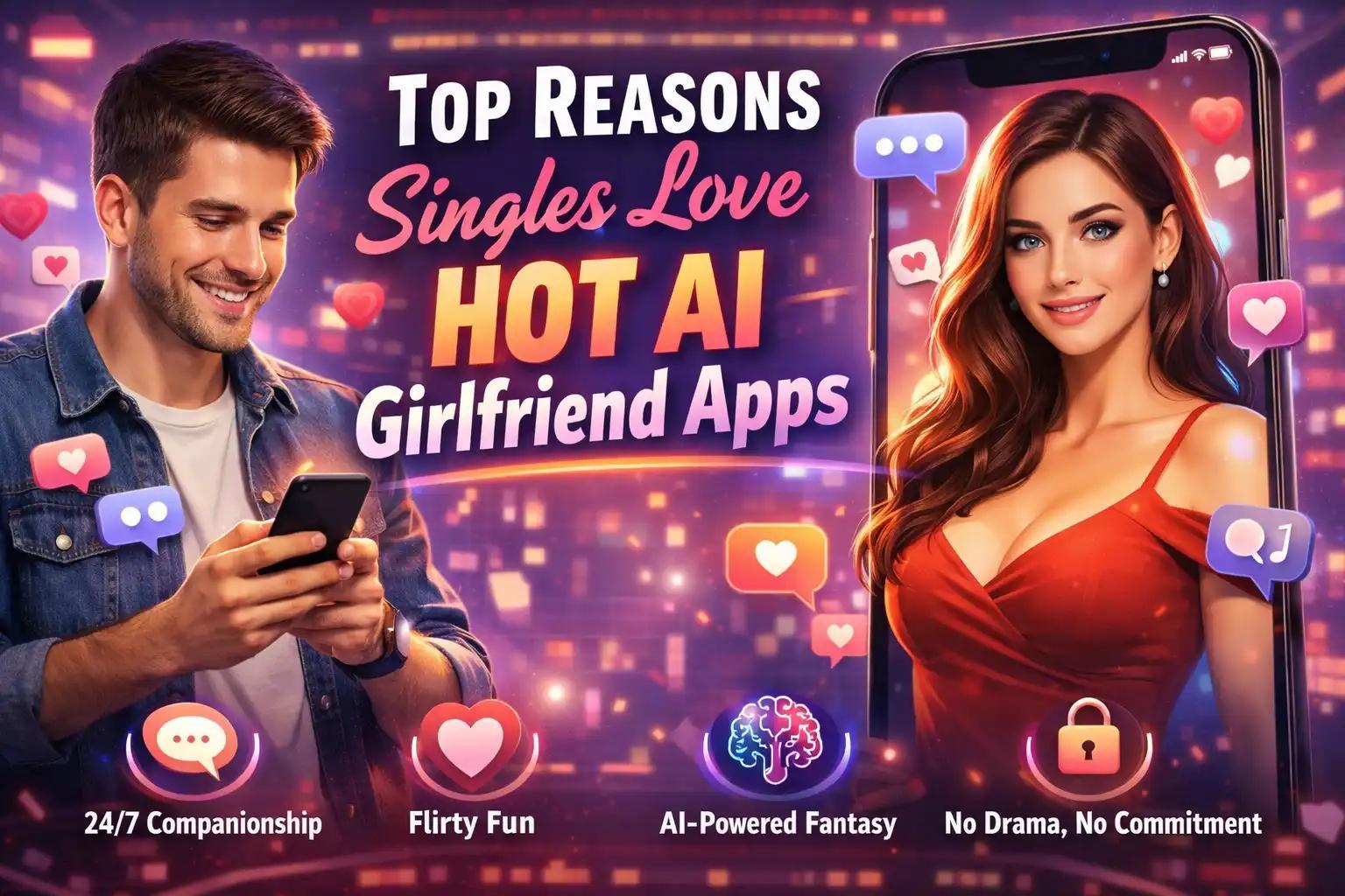 Top Gründe, warum Singles Hot AI-Freundinnen-Apps lieben